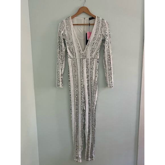 Pretty Little Things Jumpsuit 0 NWT - Picture 1 of 6